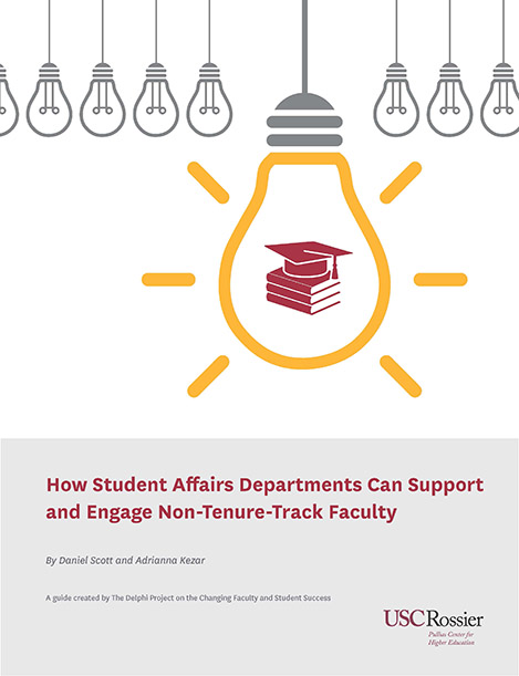 How Student Affairs Departments Can Support and Engage Non-Tenure-Track Faculty