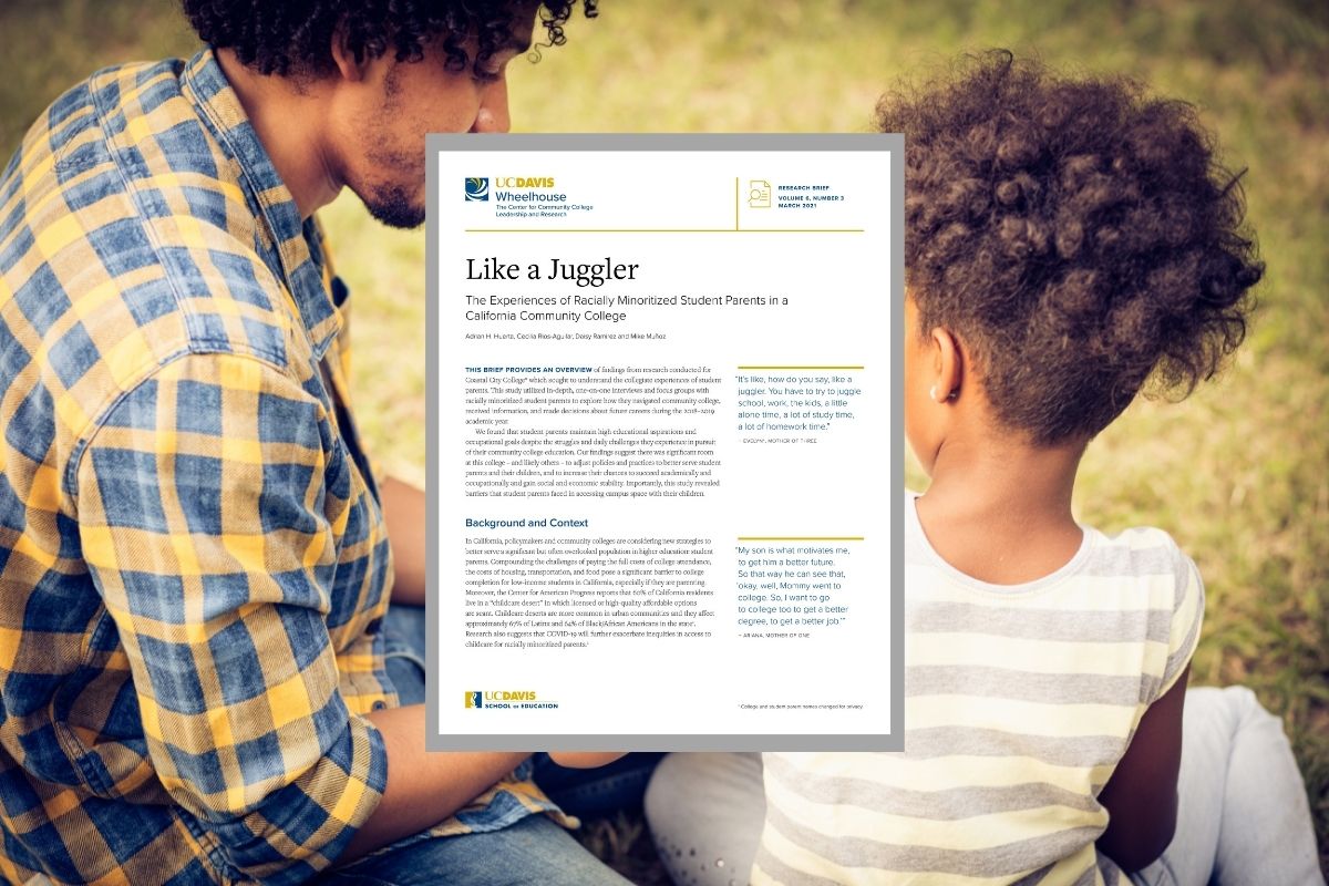 New Brief Examines Collegiate Experiences of Racially Minoritized Student Parents